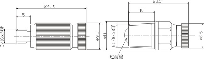 高壓霧化噴嘴的噴嘴結(jié)構(gòu)圖