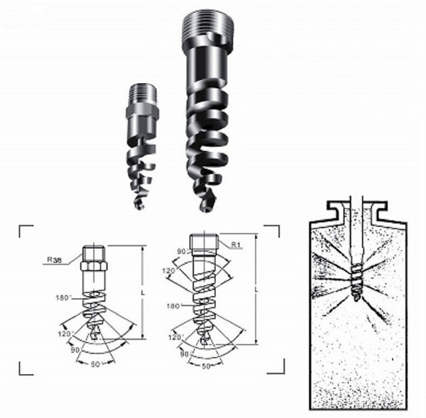 螺旋噴嘴結(jié)構(gòu)圖系列六